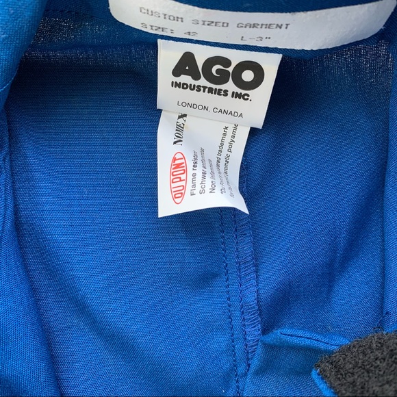 AGO Flame Resistant Work Coveralls - Picture 5 of 6